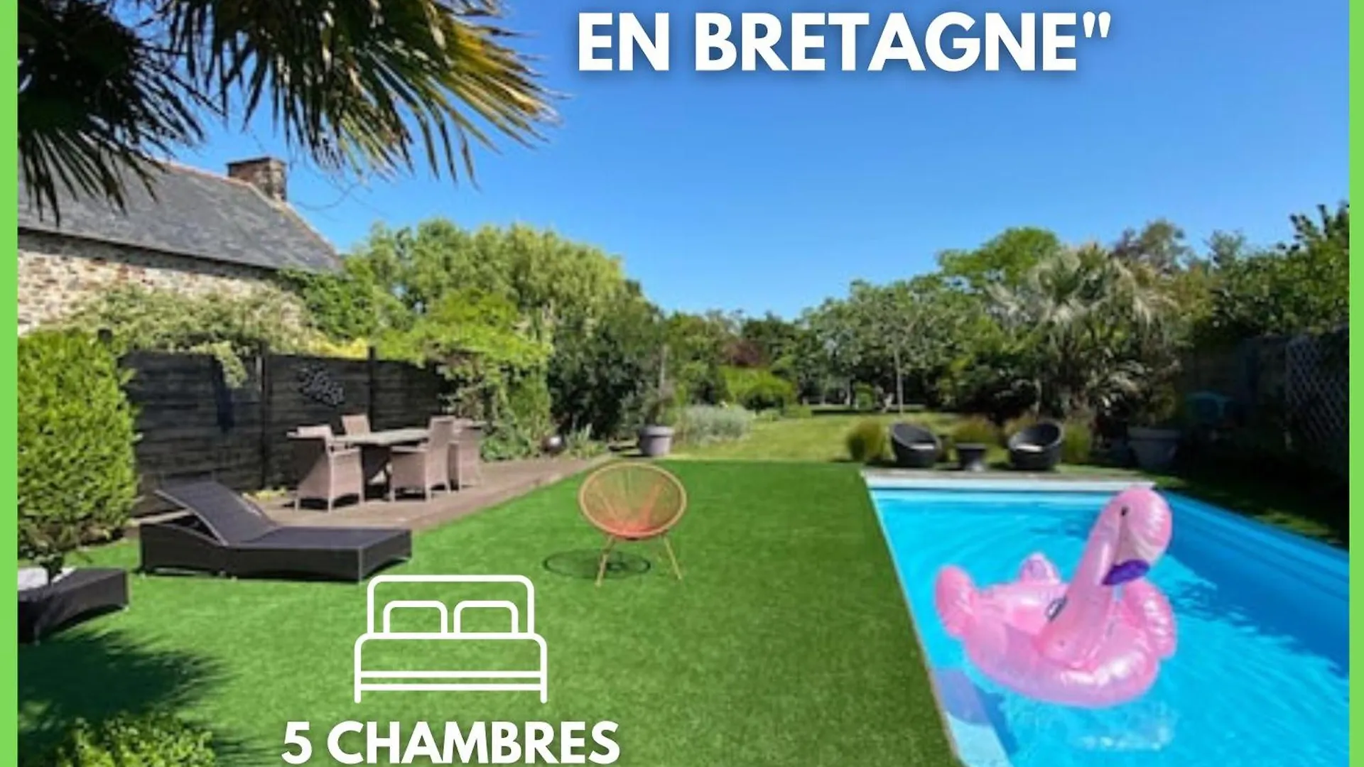 Villa Ker Bleuenn * 10 Personnes * Piscine * Sauna La Fresnais